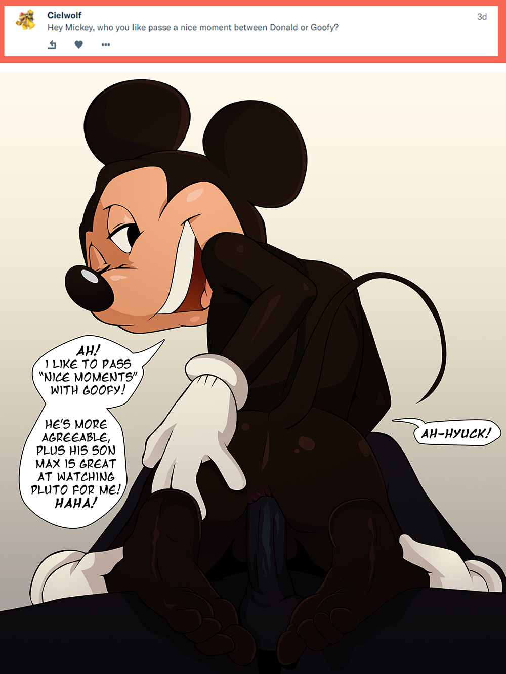 Black D. reccomend gay mickey mouse sex