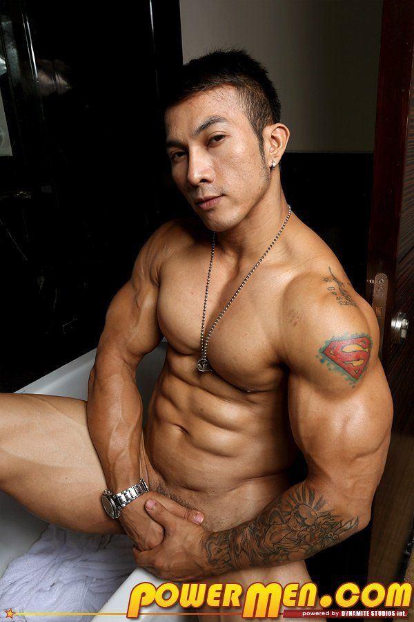 best of Body builder naked Asian