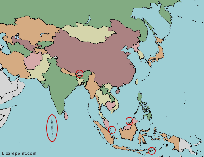 Dolce recommendet Asian geography facts