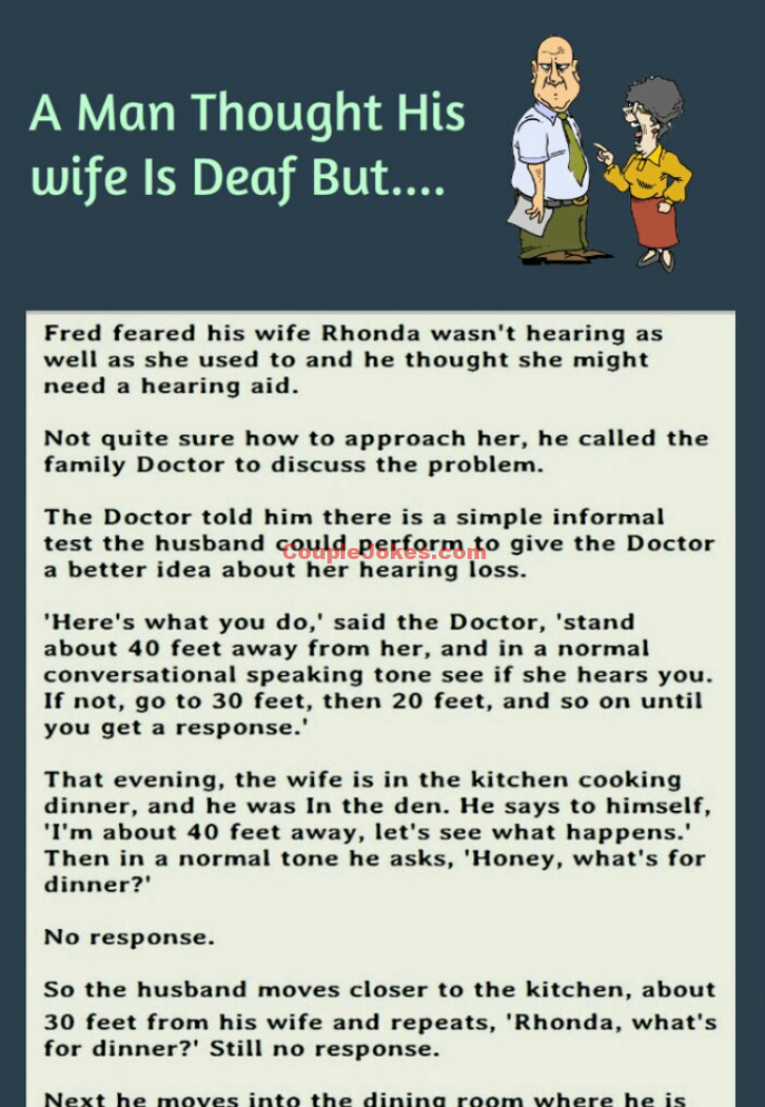 best of Joke Deaf wife