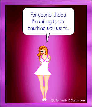 Stretch reccomend Birthday e-card bdsm