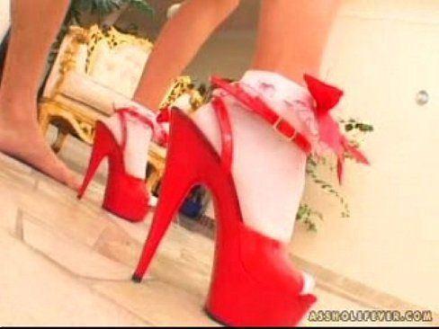 best of Anal red heels