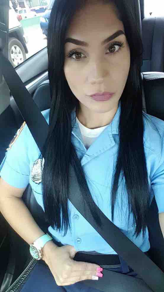 Police officer girl