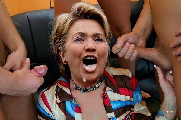Hillary Clinton Sucking Dick