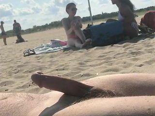 Peep recomended nude slut masturbate dick on beach