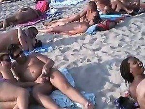 Riot reccomend sexy naked handjob cock on beach