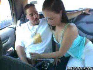 Couple Having Sex In A Cab.